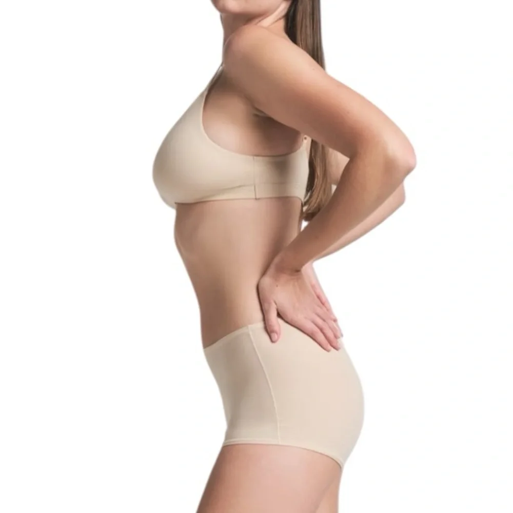 Skim’s Fits Everybody Boyshort panty underwear sand Small S NEW NWT - Picture 2 of 4